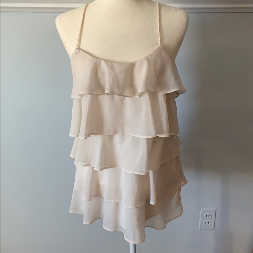 Large cream top.